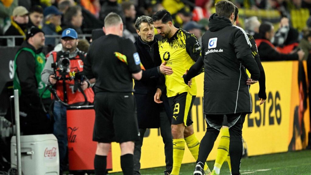 BVB-Schock: Emre Can erleidet Kreuzbandriss gegen Bayern